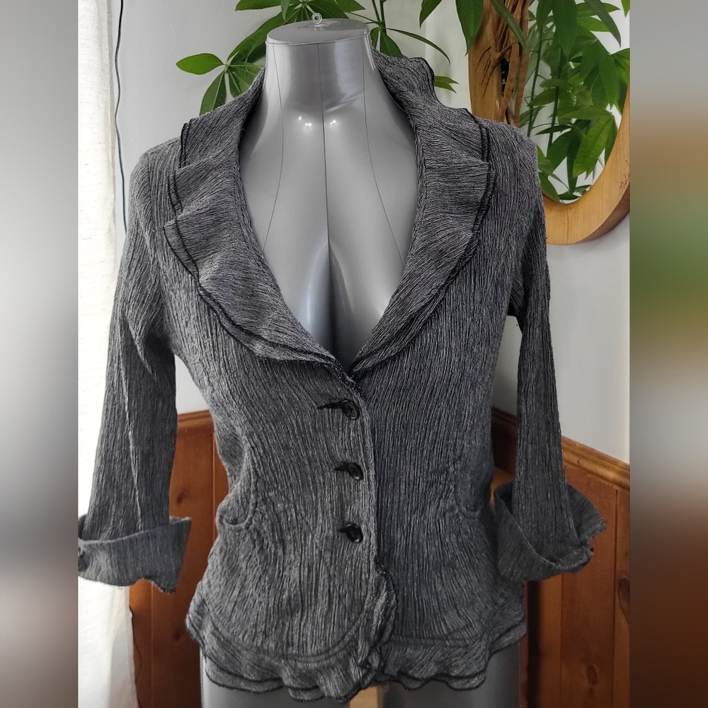 Elegant Gray Women's Jacket